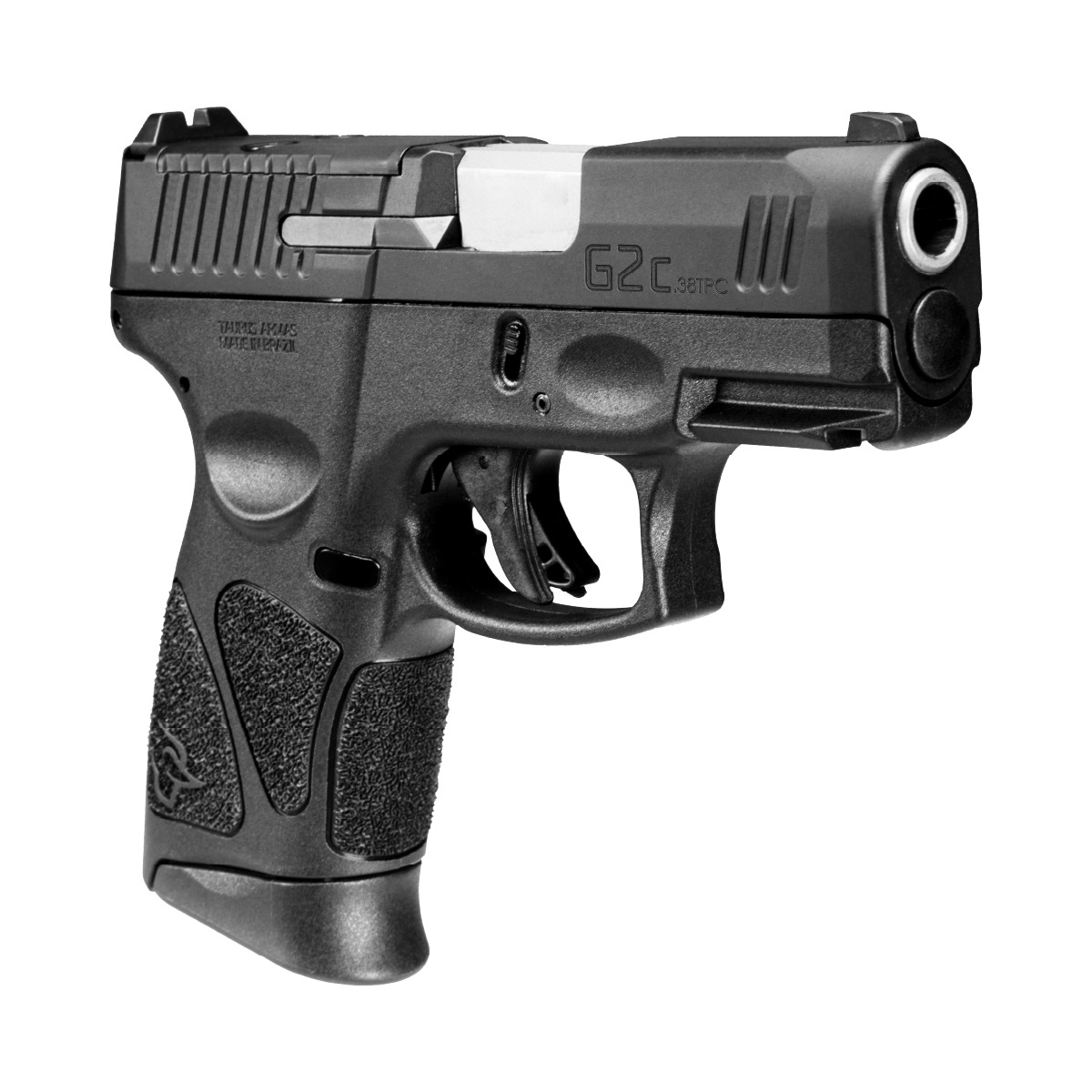 Pistola Taurus G2C CAFO Black Calibre .38 TPC - detalhe oficial | Big Boar