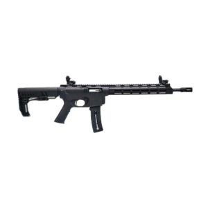 Rifle CBC Delta 22LR Black de Exportacao lateral
