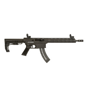 Rifle CBC Delta WMR 22 Black lateral