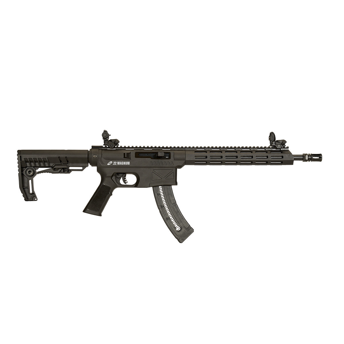 Rifle CBC Delta WMR 22 Black lateral