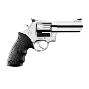 Revólver Taurus RT 838 calibre .38 SPL visto pela lateral direita