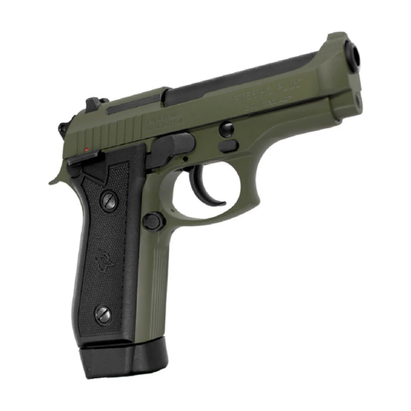 Pistola Taurus 58HCP Calibre .380 ACP Cano 4" Carb. P.Cerakote - OD Green - Imagem 3