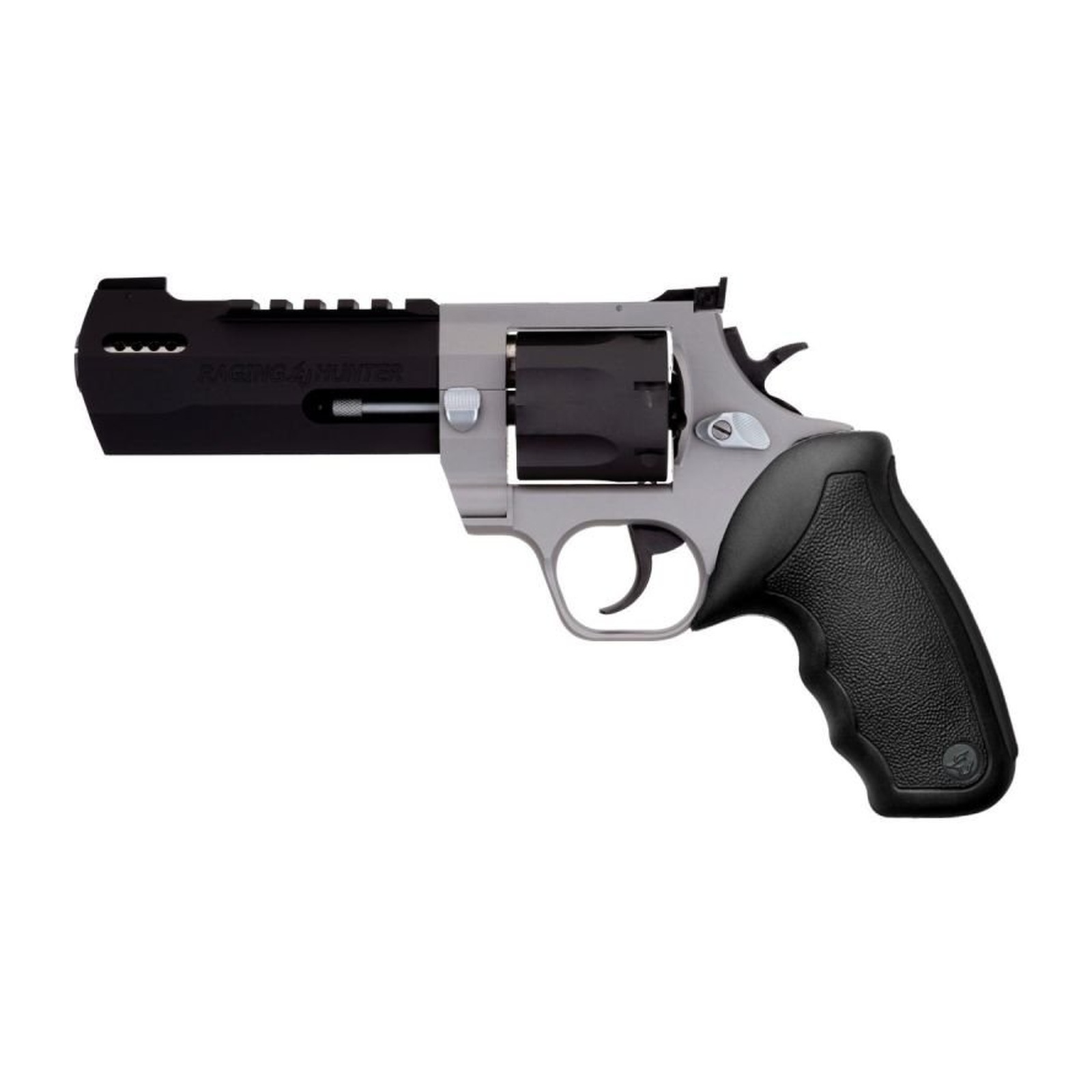 Revólver Taurus RT 357H Calibre .357 MAG Cano 5,1" Inox fosco Dual Tone (armação em inox fosco e acabamento em preto