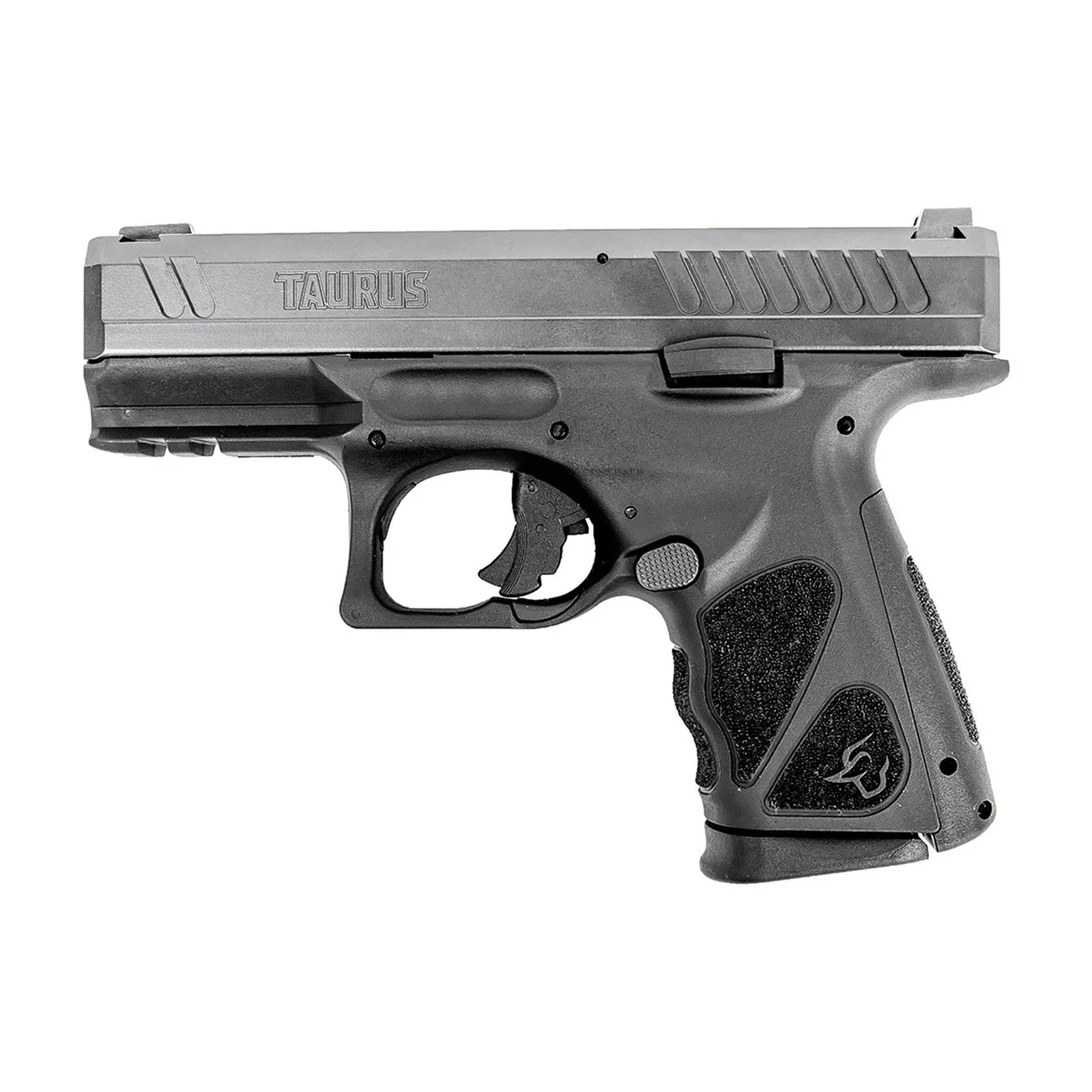 Pistola Taurus TS9C Calibre 9 mm Cano 3,7" Carbono Cerakote Graf. - Grafeno - Ambidestro - Imagem 2