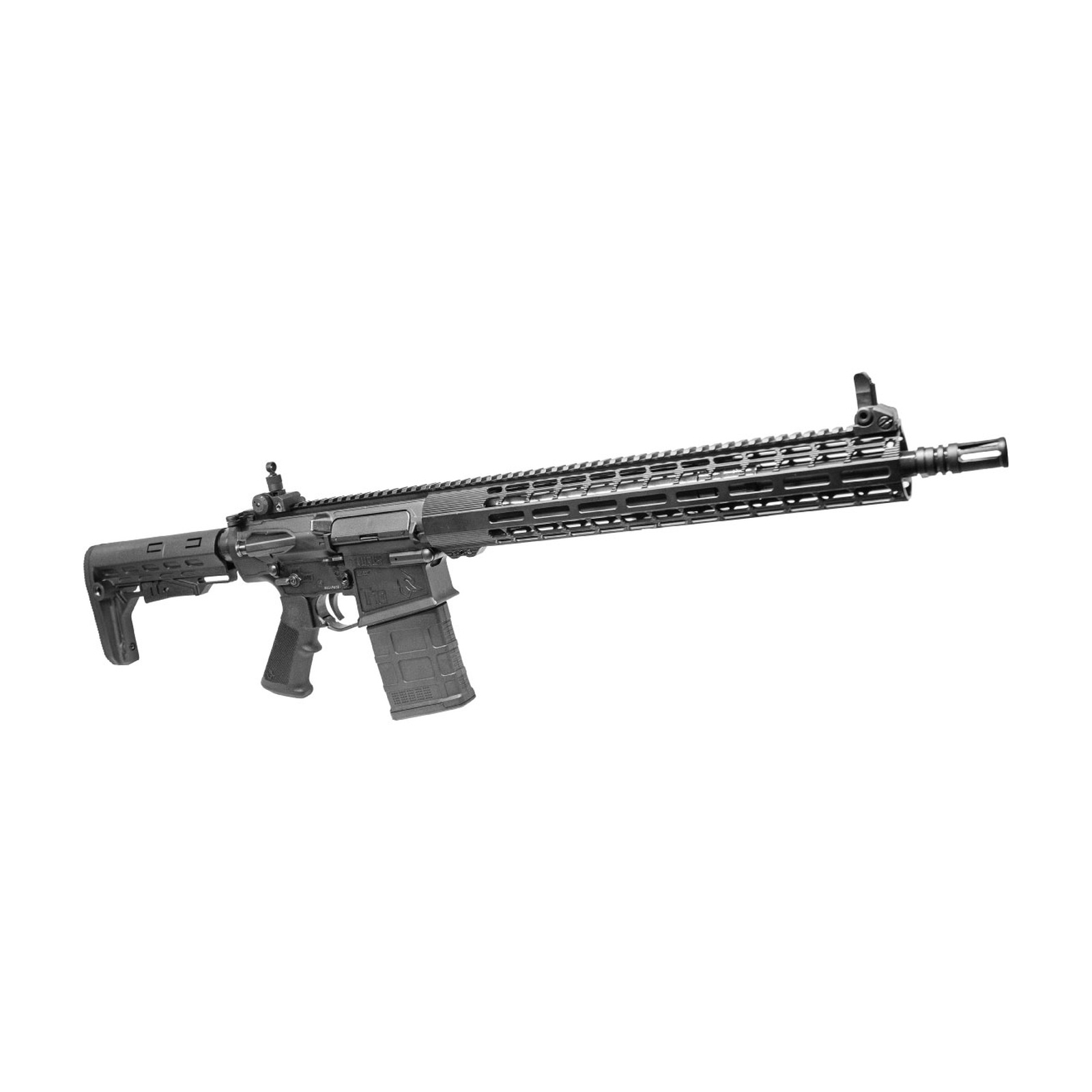 Fuzil Taurus T10 Calibre 7,62x51 mm /.308 Win Cano 16" Anodizado preto semiautomática - mlok - Imagem 2
