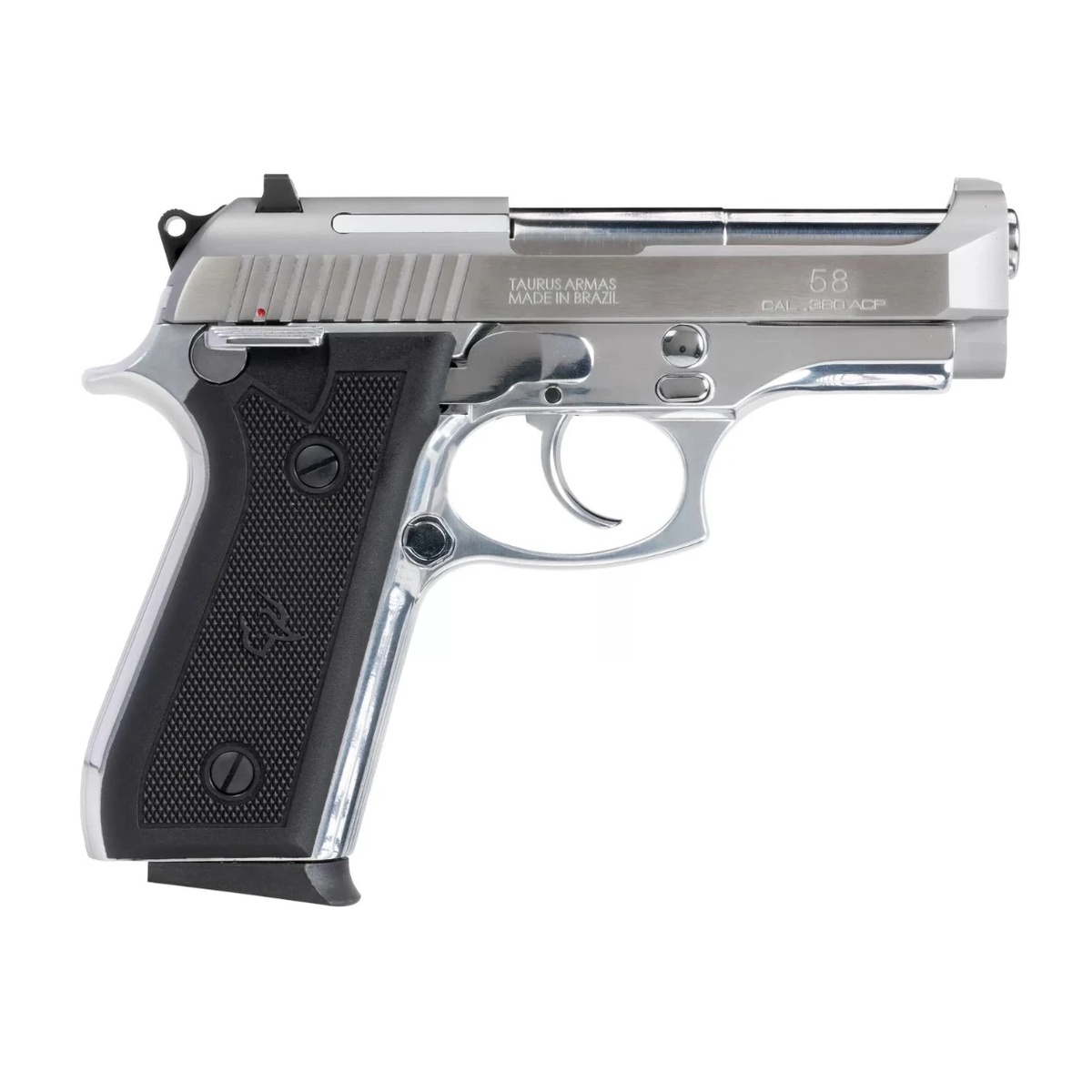 Pistola Taurus 58P Calibre .380 ACP Cano 4" Inox fosco - Imagem 2