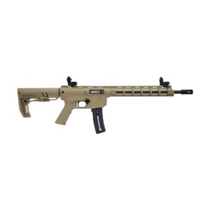 Rifle CBC 7022 Delta .22 LR - Cano 14,5" - Oxidado / Pol&iacute;mero tan