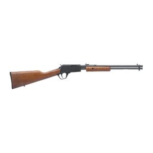 Rifle CBC Pump Action .22 LR - Cano 18" - Oxidado / Madeira