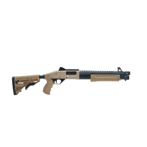 Espingarda CBC Military 3.0 RT Calibre 12 - Cano 14" - Tan