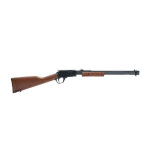 Rifle CBC Pump Action .22 WMR - Cano 20" - Oxidado / Madeira