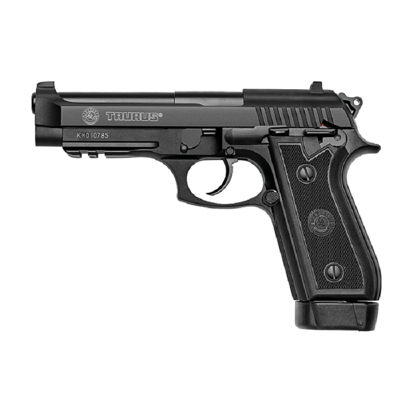 Pistola Taurus 59S Calibre .380 ACP Cano 5.2" Oxidado fosco - Imagem 2