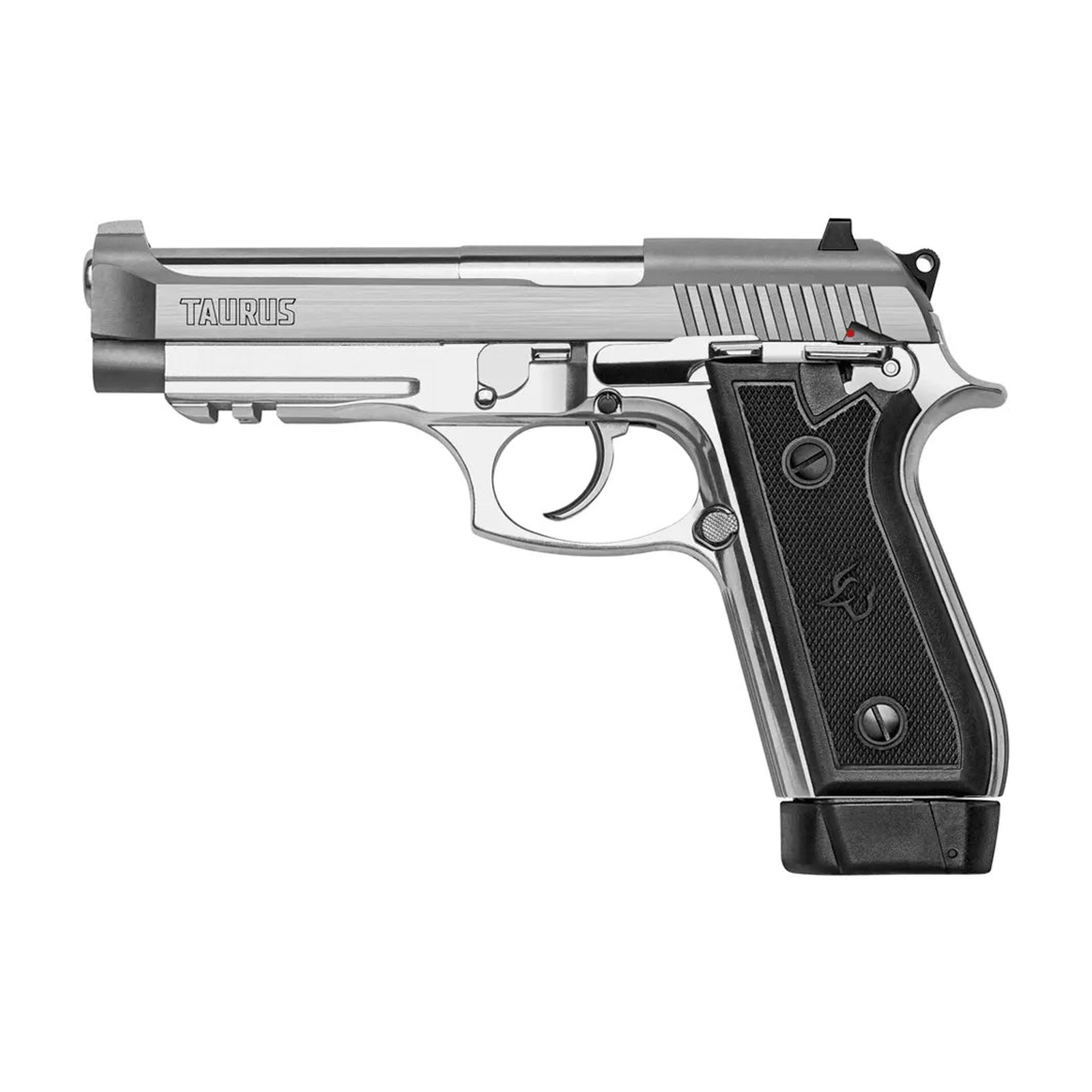 Pistola Taurus 59S Calibre .380 ACP Cano 5.2" Inox fosco - Imagem 2