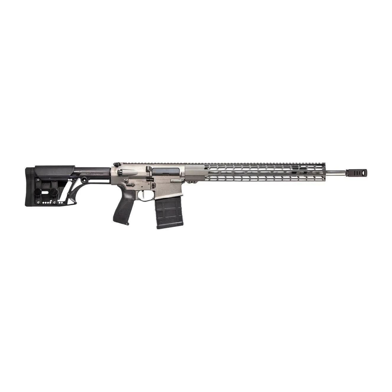 Fuzil Taurus T10 Calibre 7,62x51 mm /.308 Win Cano 20" AL P. Cerakote semiautomática - mlok