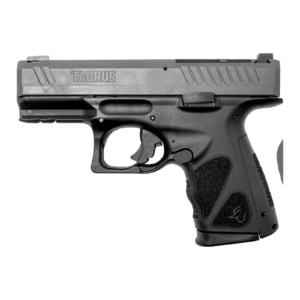 Pistola Taurus TS9C Calibre 9 mm Cano 3,7" Cerakote Elite Gray - Grafeno - Ambidestro