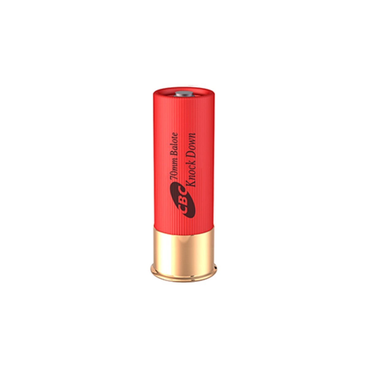 Cartucho CBC Knock Down Calibre 12 Câmara 70mm