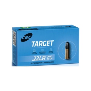 Munição CBC .22 LR Target CHOG 40gr