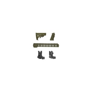 Kit Mira Flip Up UTG Taurus para M-LOK OD Green