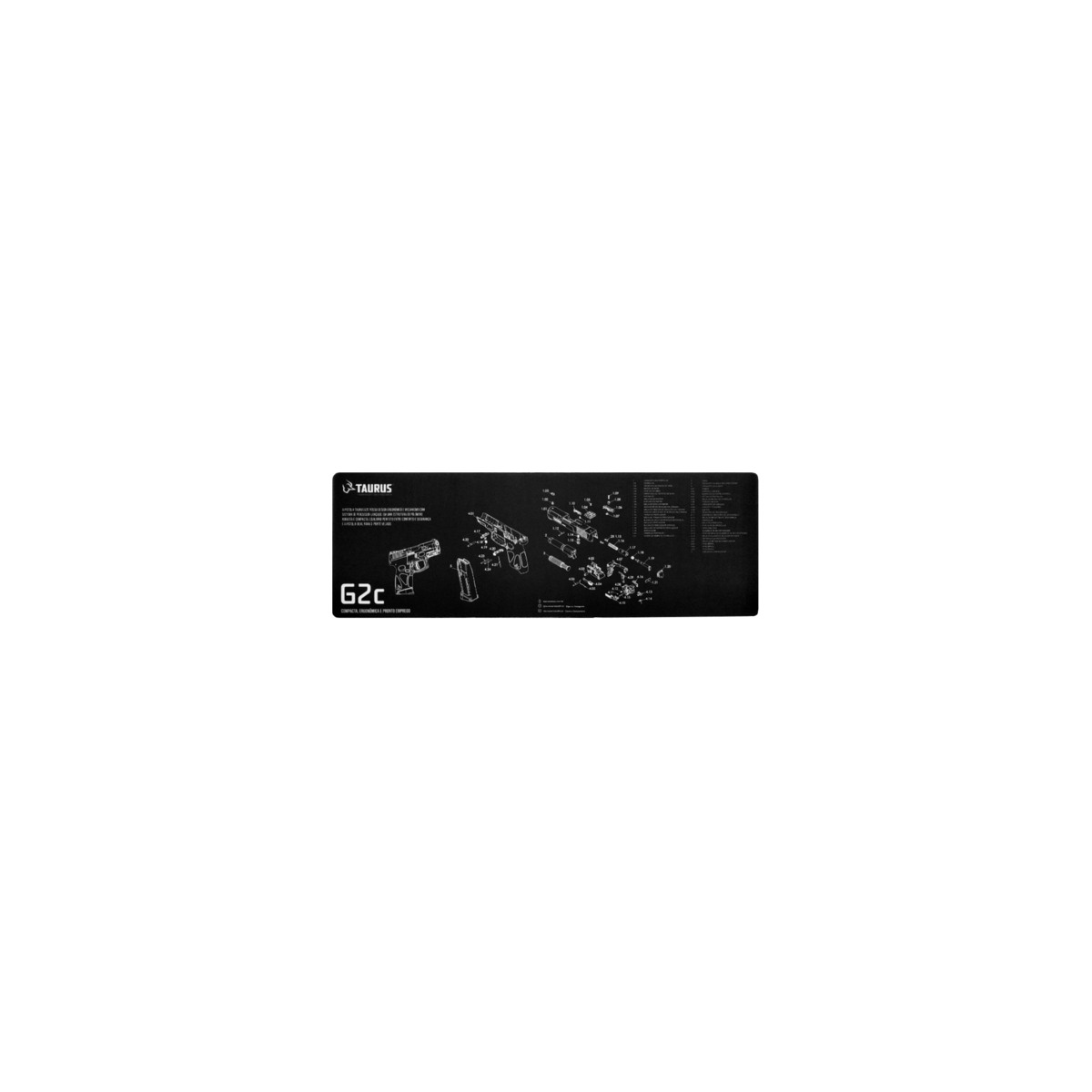 Gun Pad Taurus G2c 91 x 31