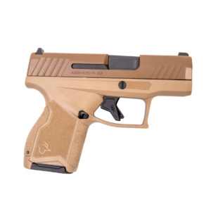 Pistola Taurus GX4 Calibre 9 mm Cano 3,06″ Carbono Cerakote Tan